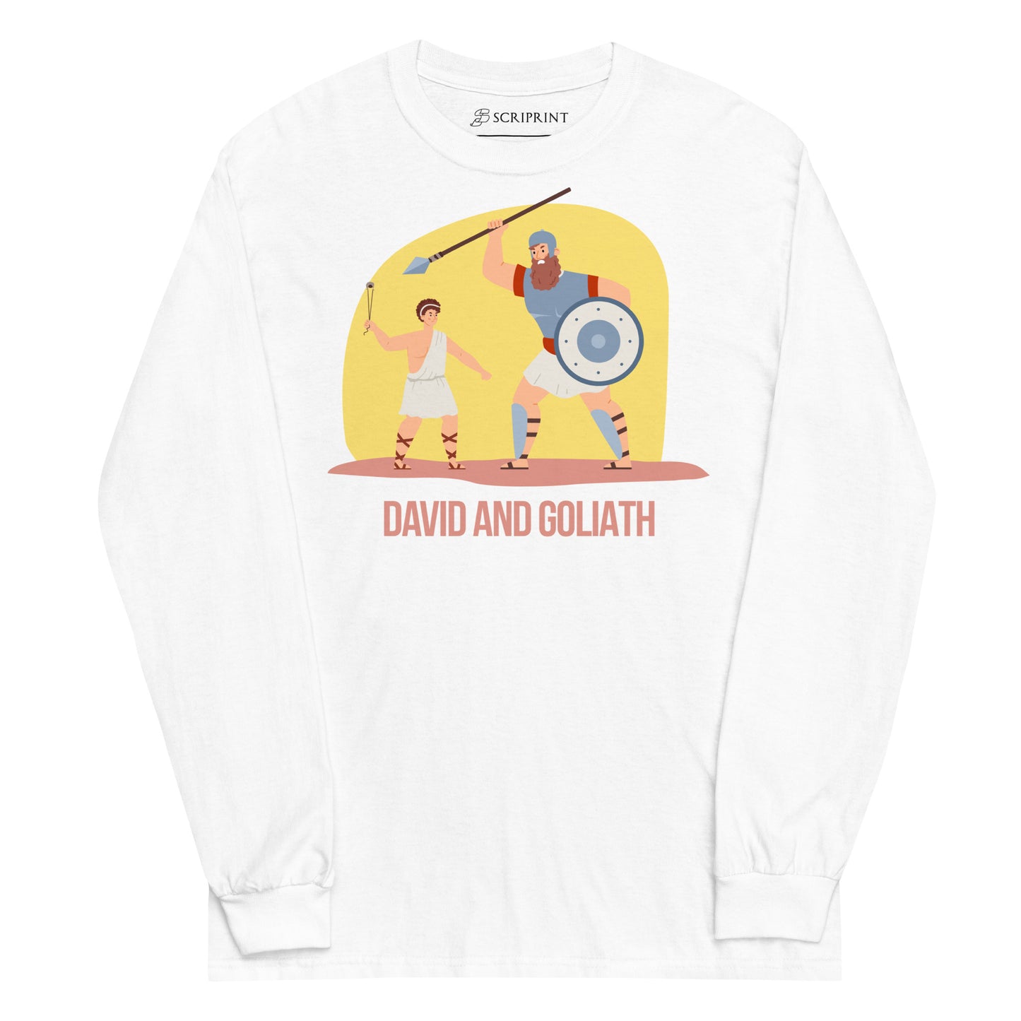 David and Goliath Men’s Long Sleeve Shirt