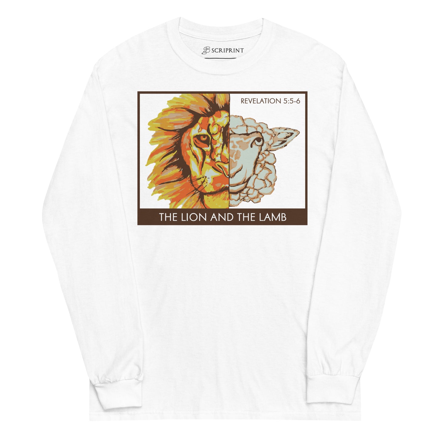 The Lion and the Lamb Men’s Long Sleeve Shirt