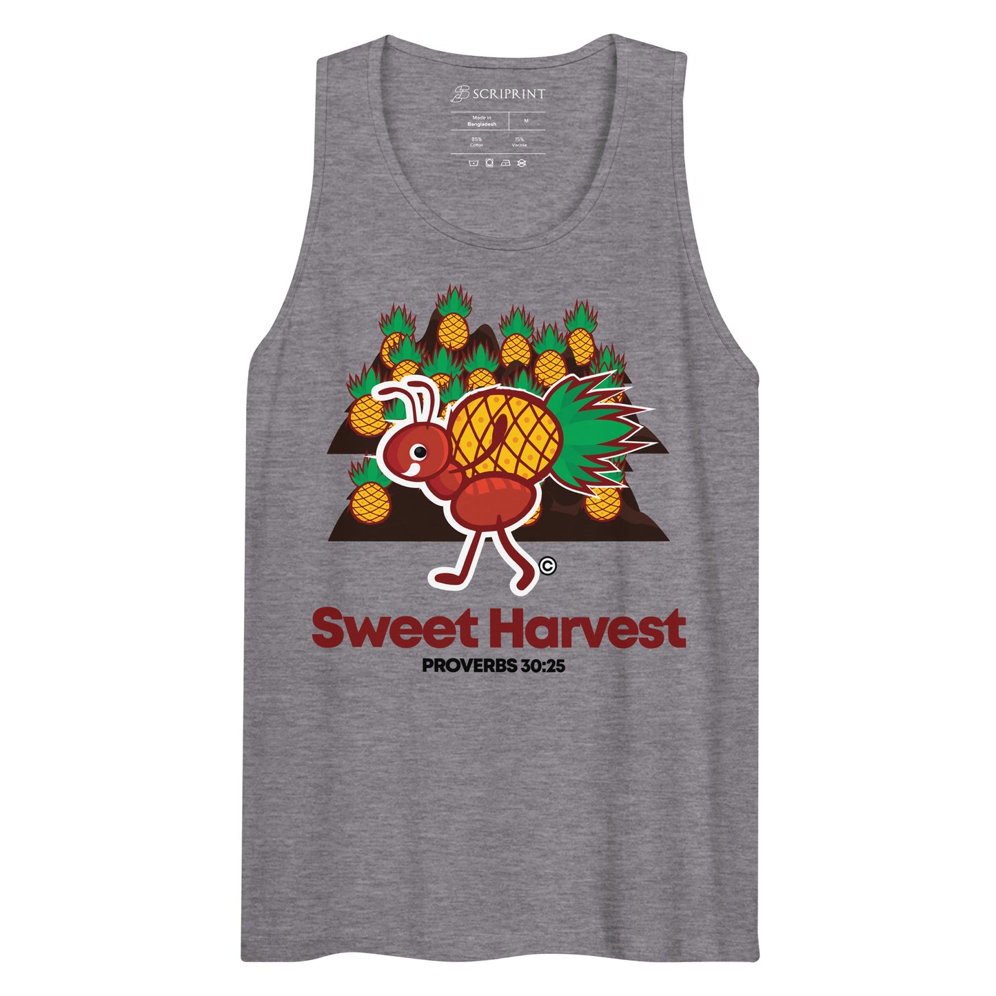 Sweet Harvest Dark-Colored Men’s Premium Tank Top