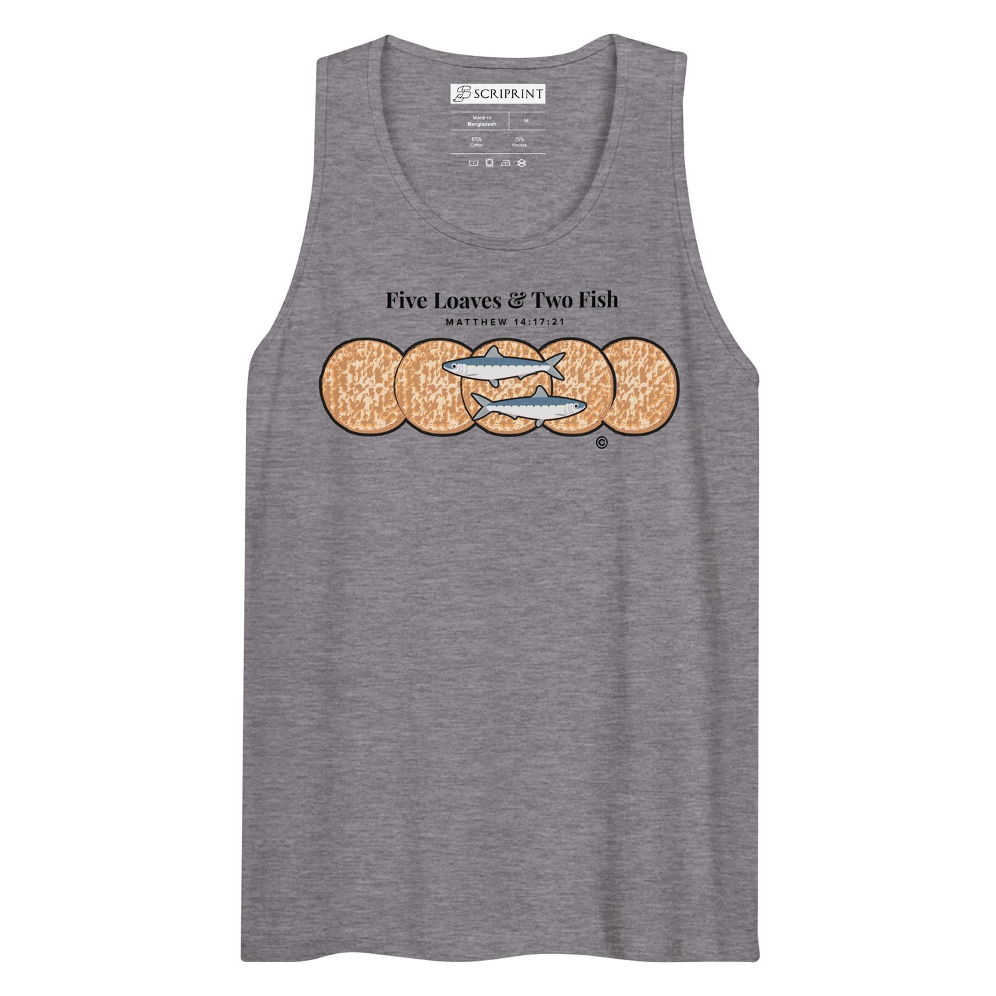 Five Loaves & Two Fish Men’s Premium Tank Top
