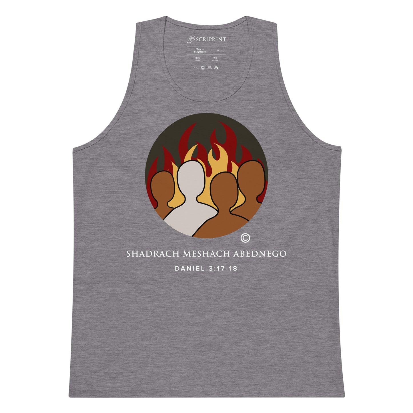 Daniel 3:17-18 Men’s Premium Tank Top