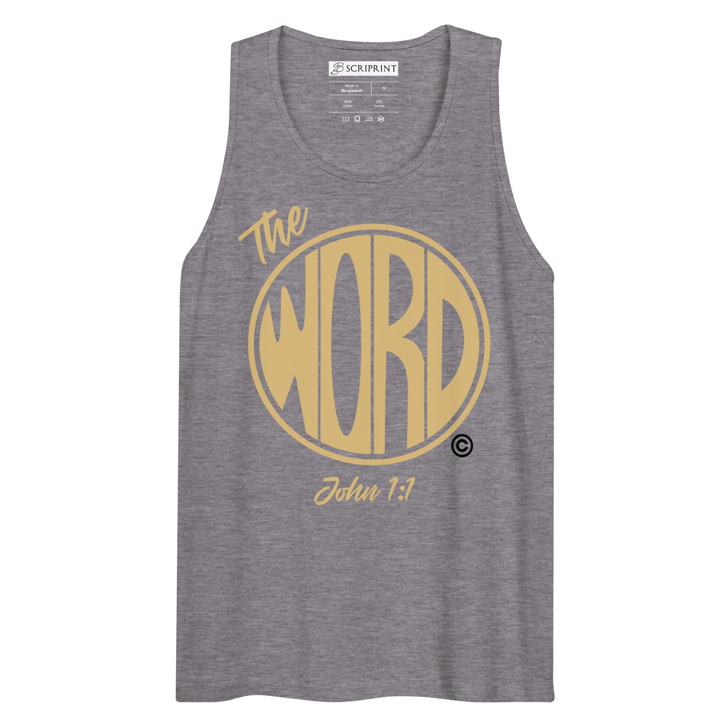 The Word Men’s Premium Tank Top