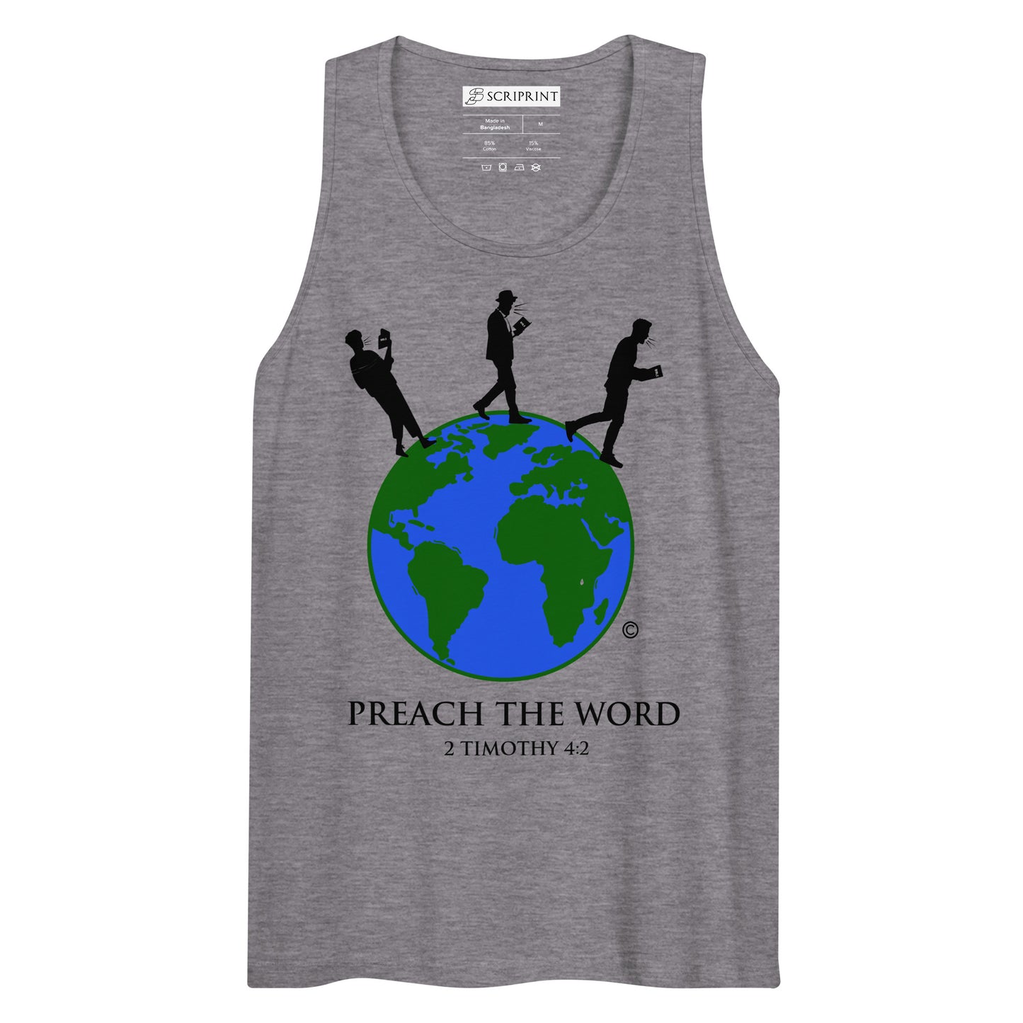 Preach the Word Men’s Premium Tank Top