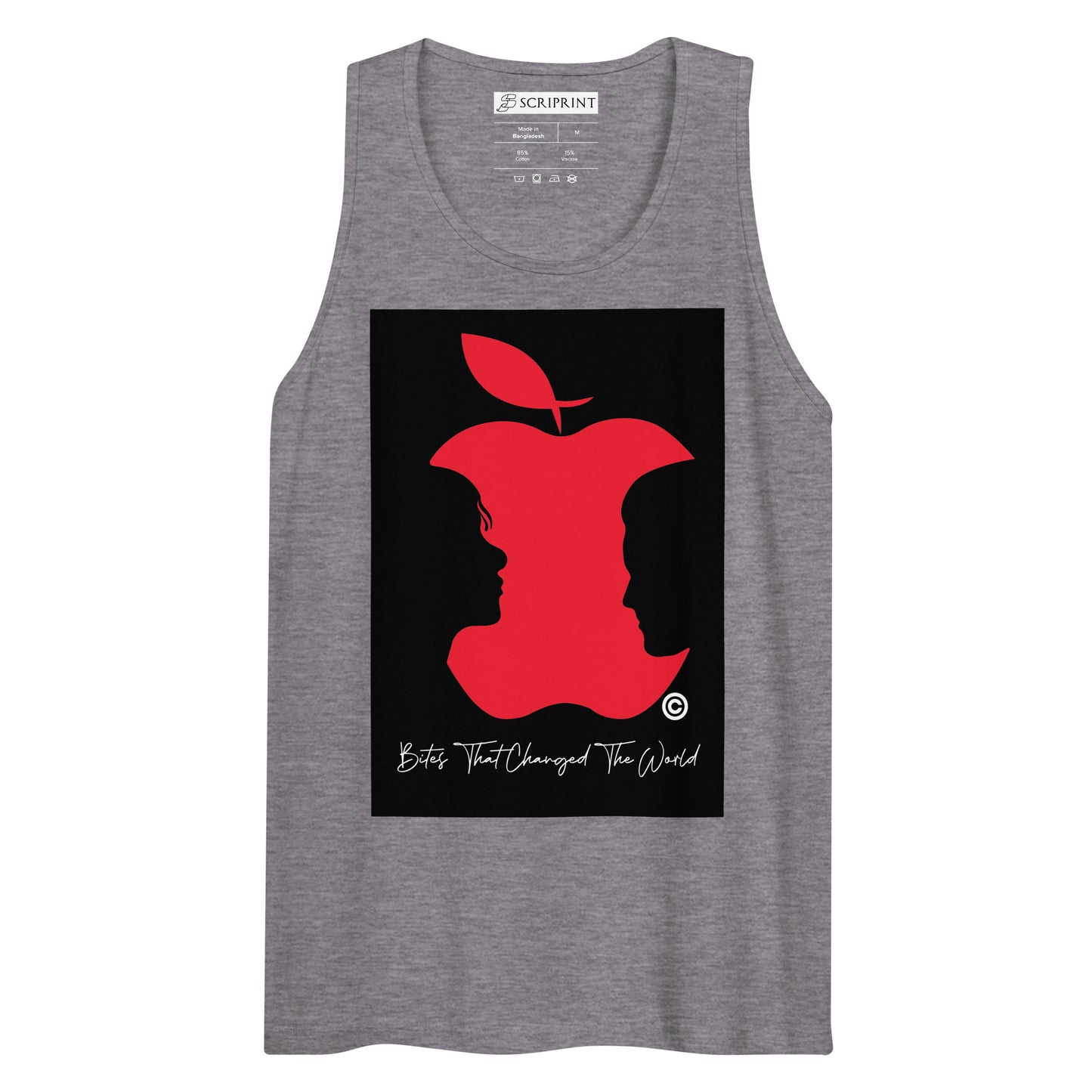 Bites That Changed the World Men’s Premium Tank Top