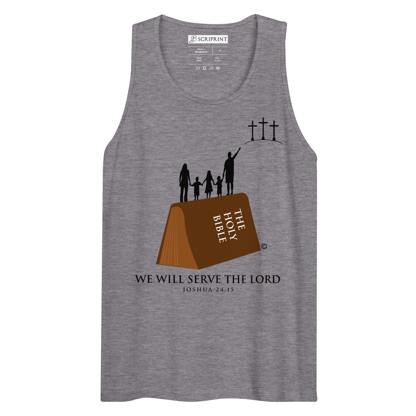 Serve the Lord Men’s Premium Tank Top