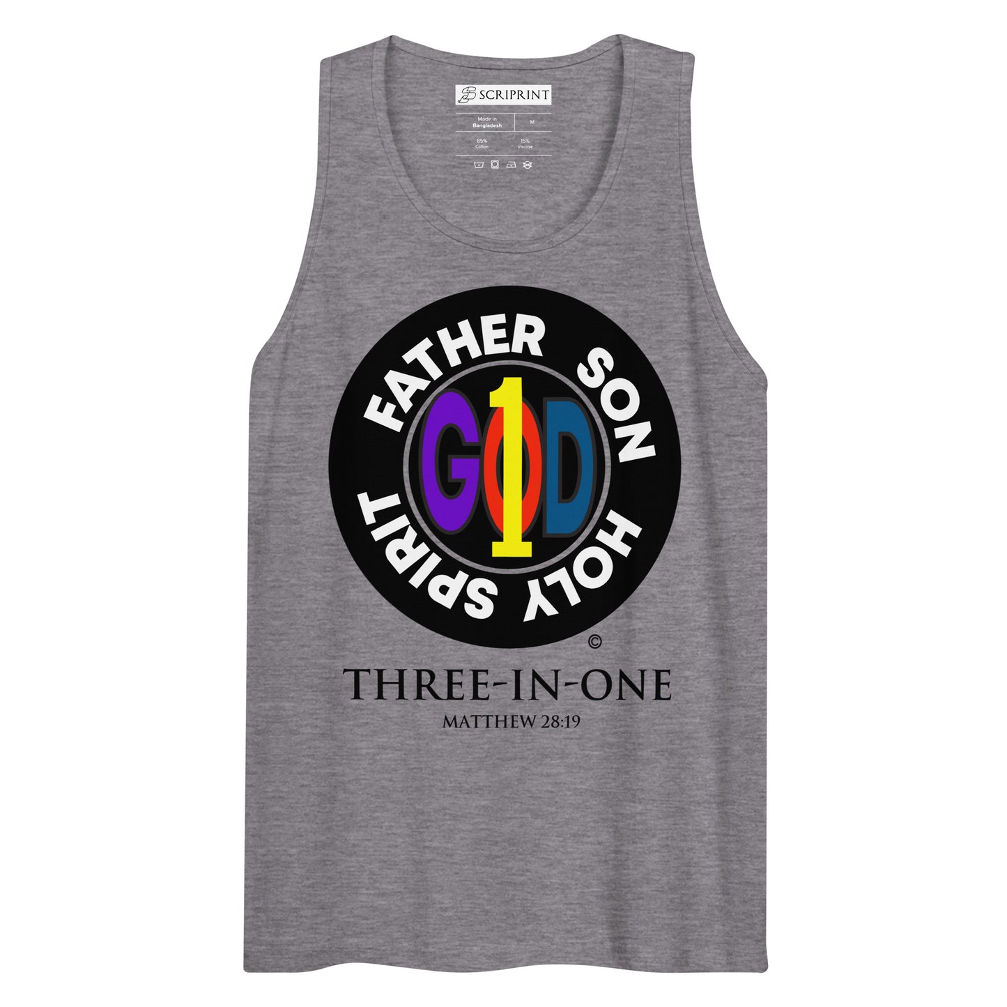 Three in One Men’s Premium Tank Top