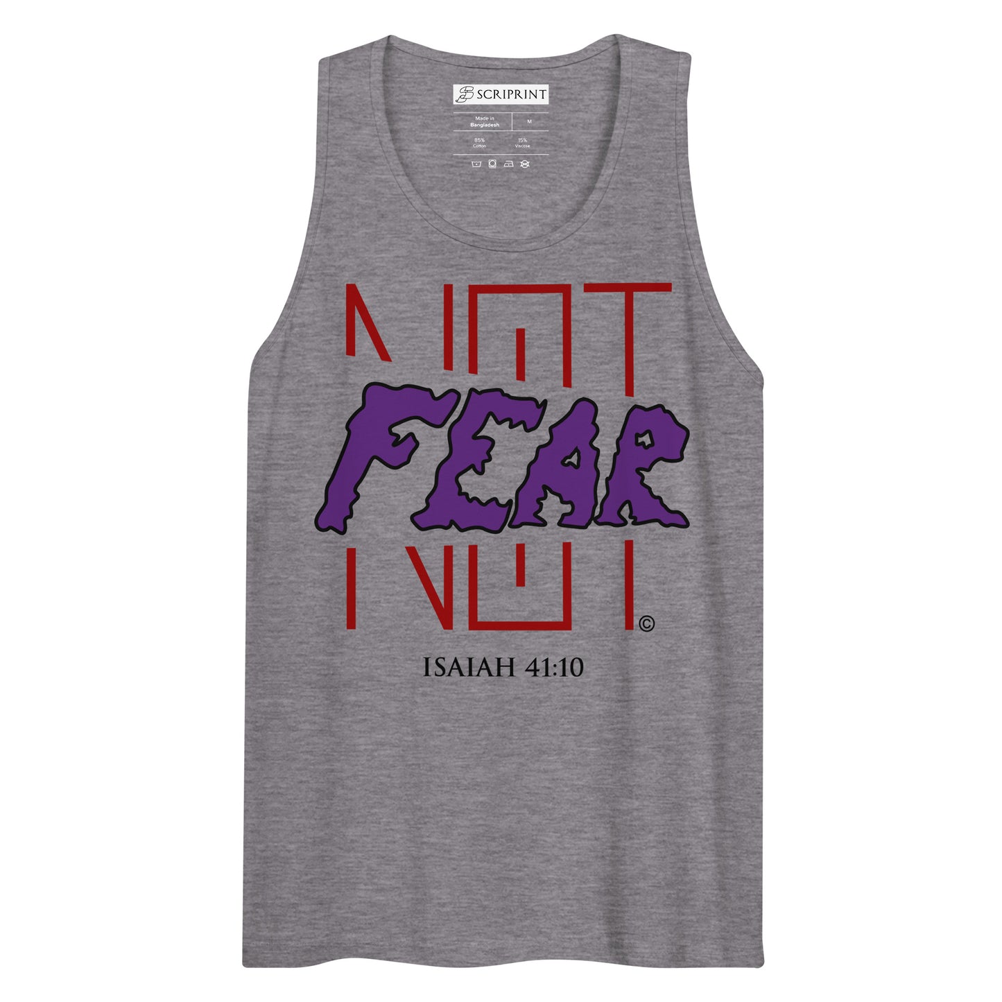 Fear Not Men’s Premium Tank Top