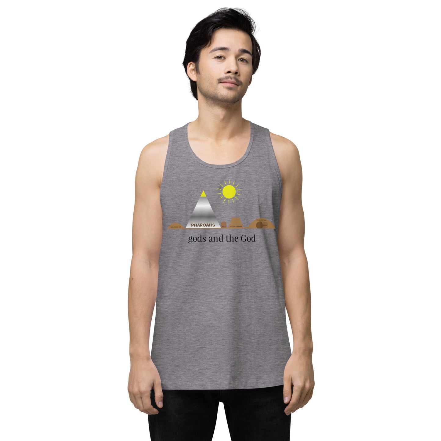 Gods and the God Men’s Premium Tank Top