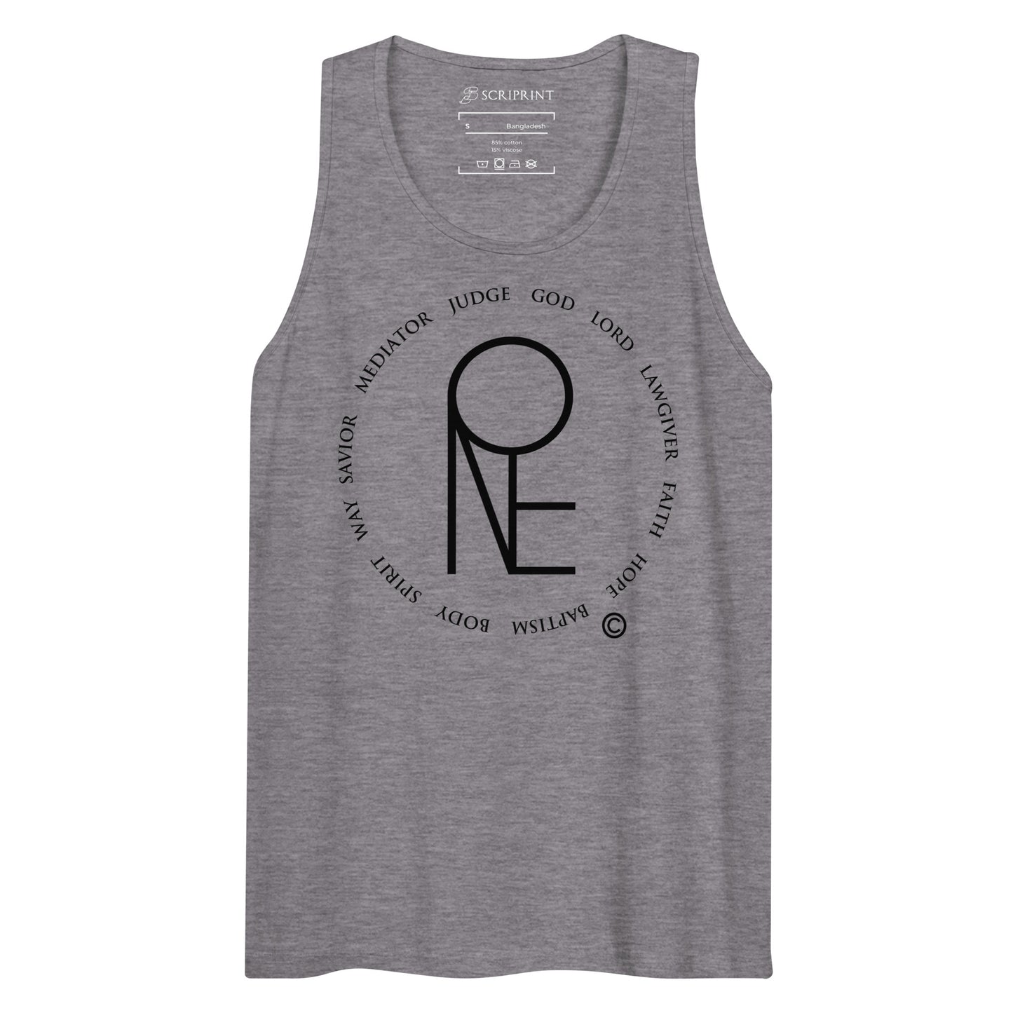 One God Men’s Premium Tank Top