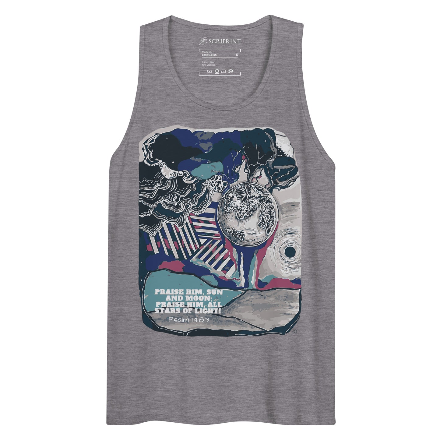 Praise Him Men’s Premium Tank Top