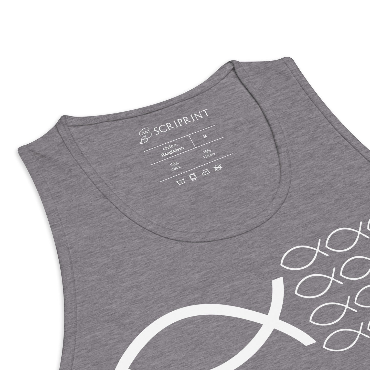 Follow Me Dark-Colored Men’s Premium Tank Top