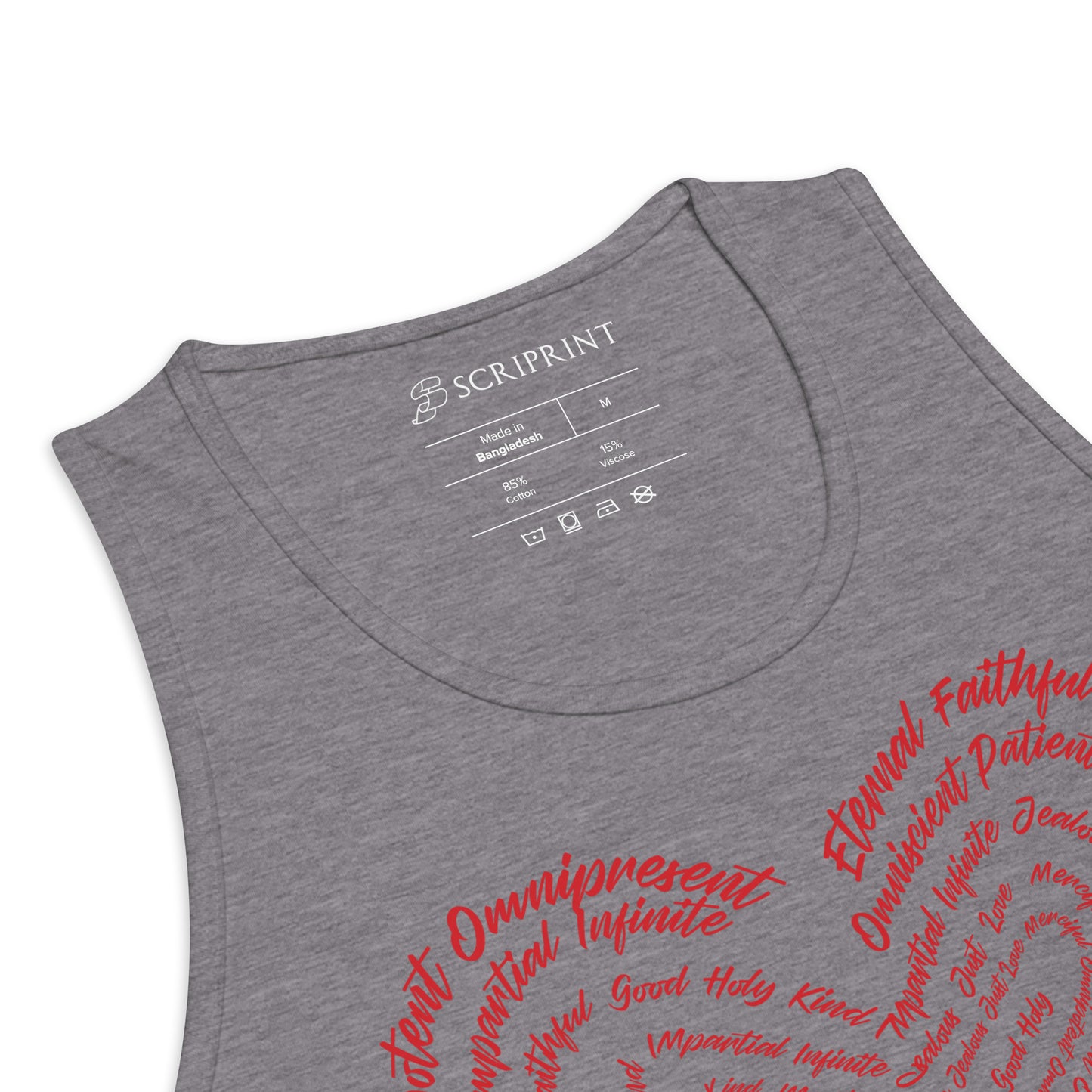 Who God Is Dark-Colored Men’s Premium Tank Top