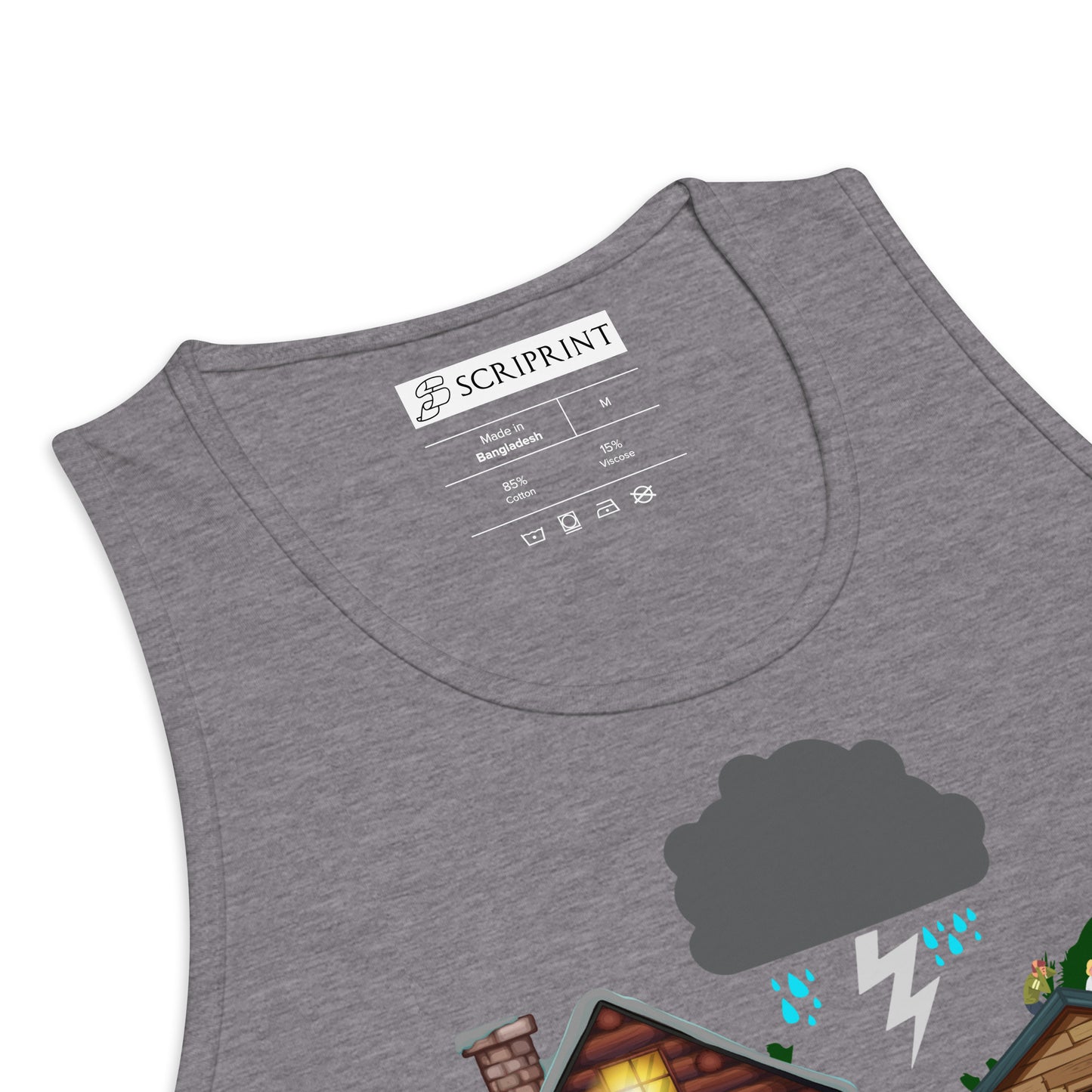 Wise and Foolish Builders Men’s Premium Tank Top