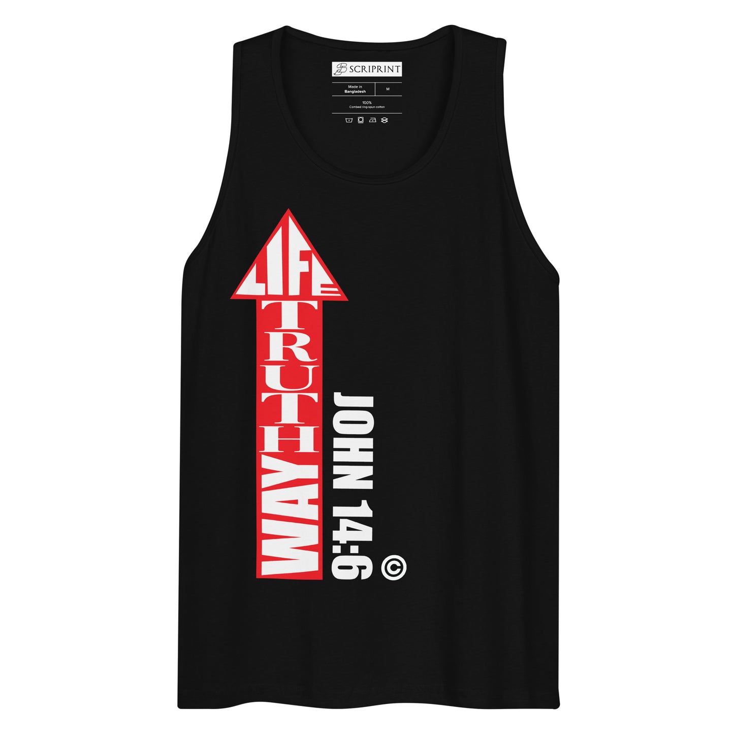 Way Truth Life Men’s Premium Tank Top