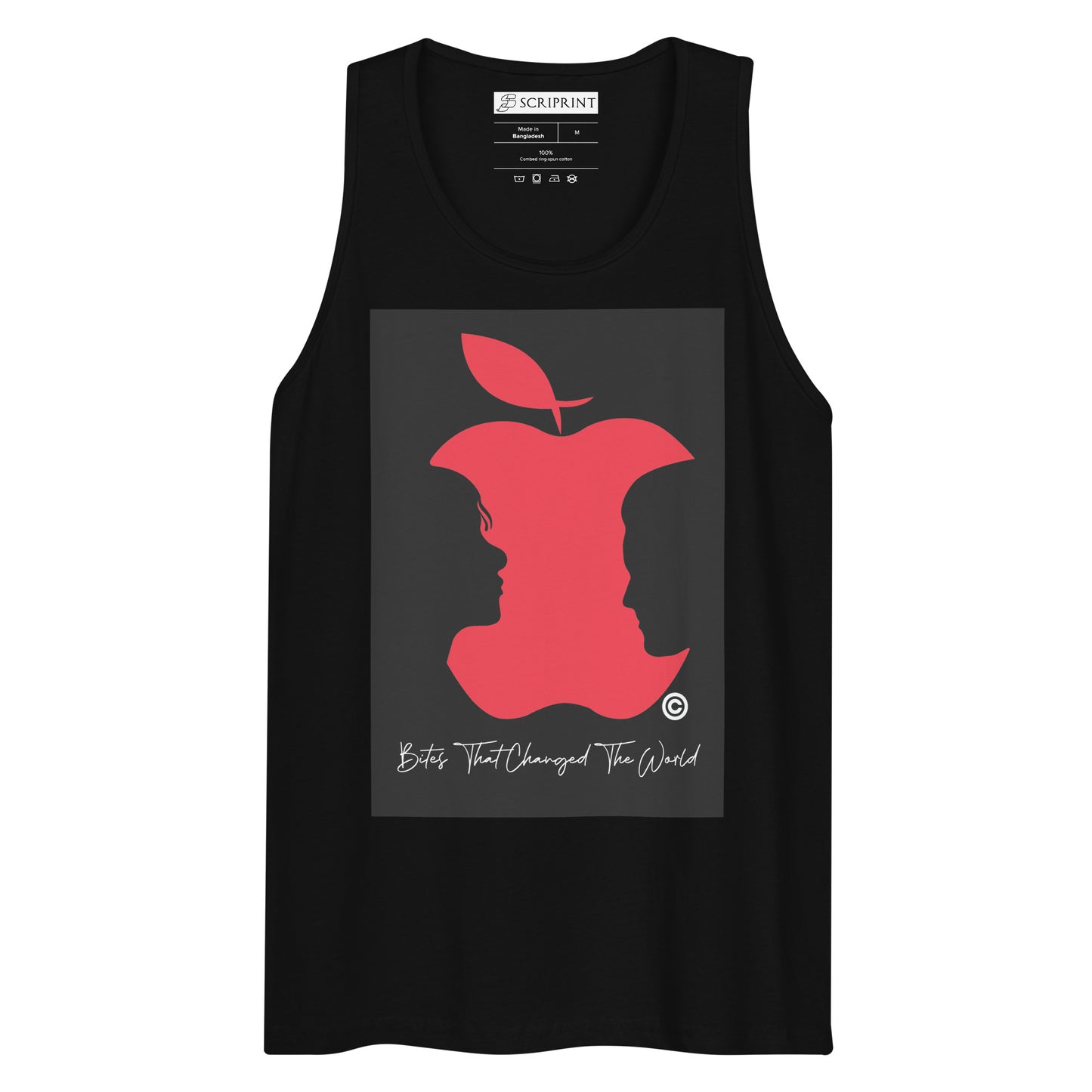 Bites That Changed the World Men’s Premium Tank Top