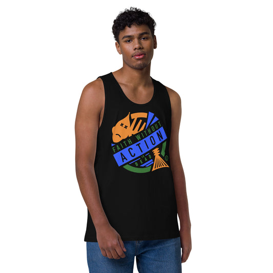 Faith Without Action is Dead Men’s Premium Tank Top