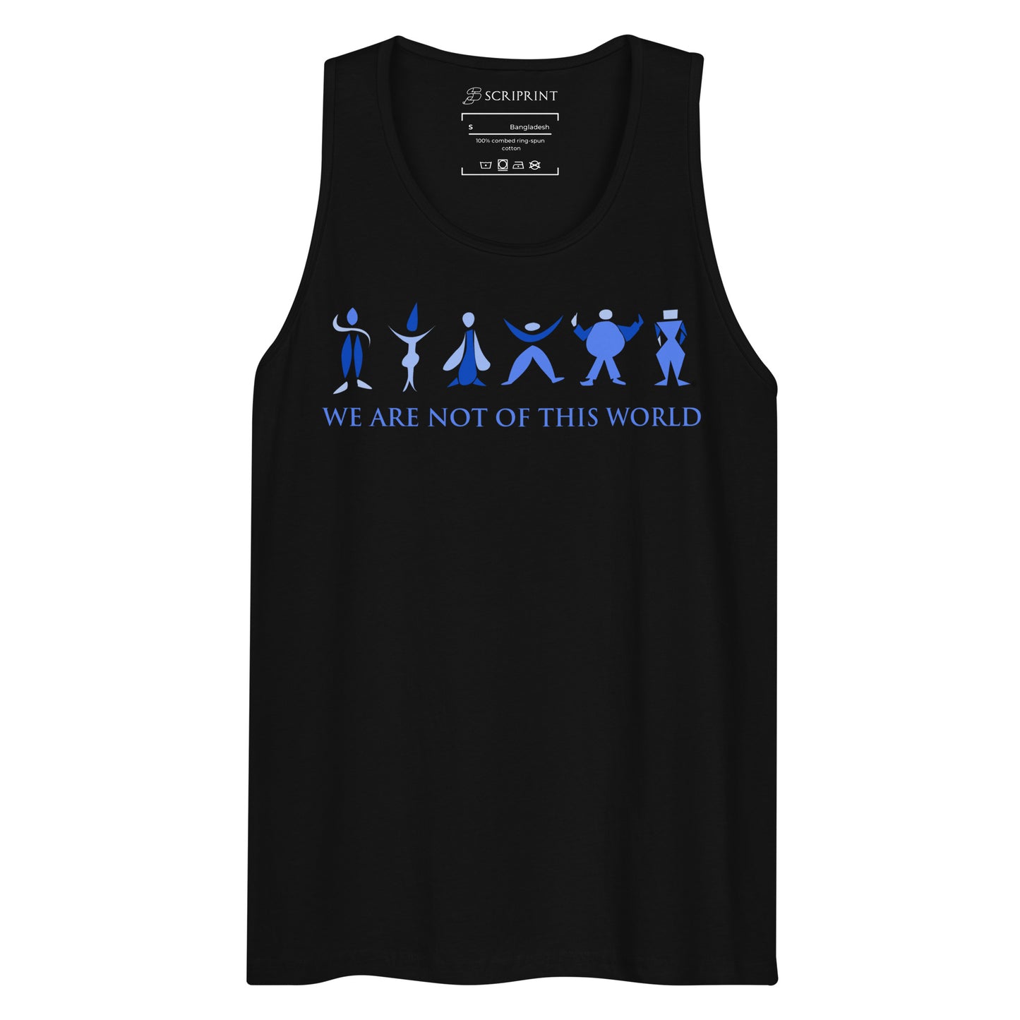 We Are Not of This World Men’s Premium Tank Top