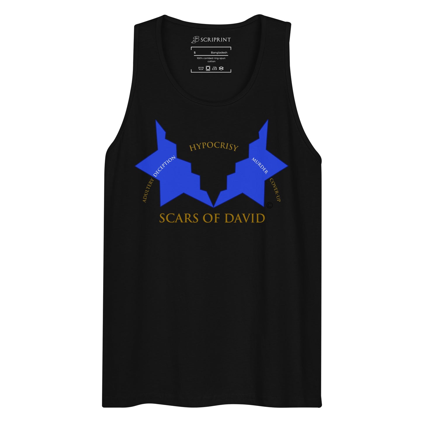 Scars of David Men’s Premium Tank Top