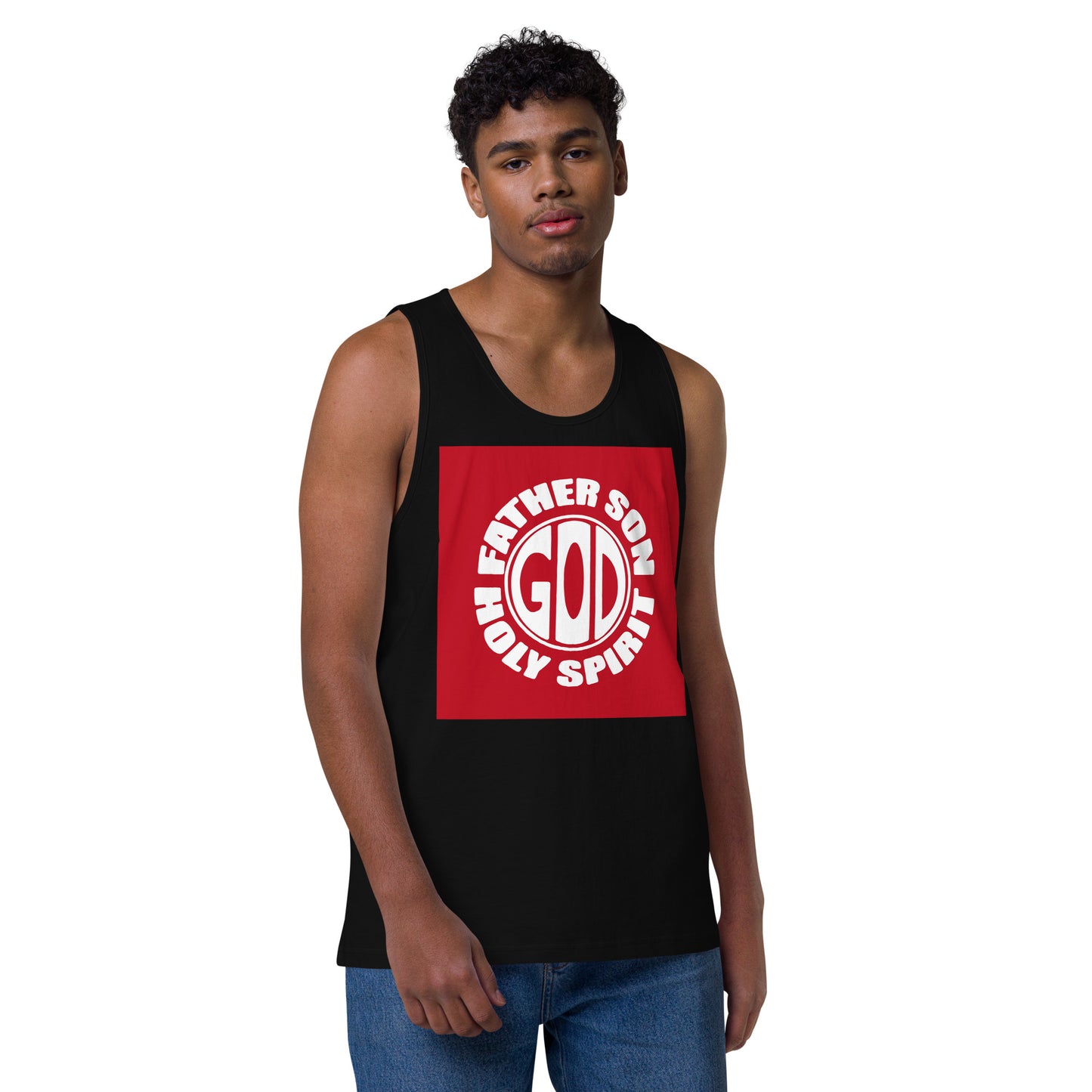 God Men’s Premium Tank Top
