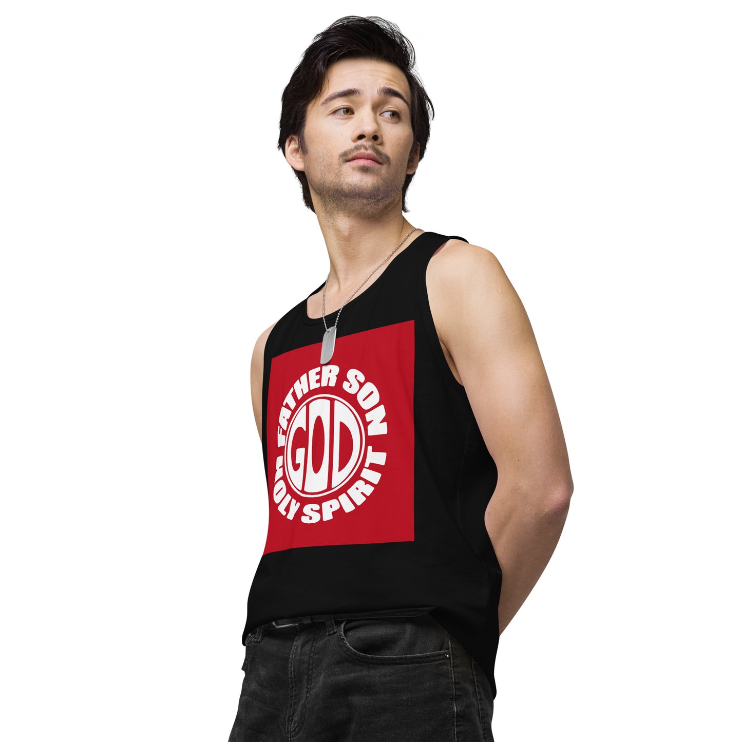 God Men’s Premium Tank Top