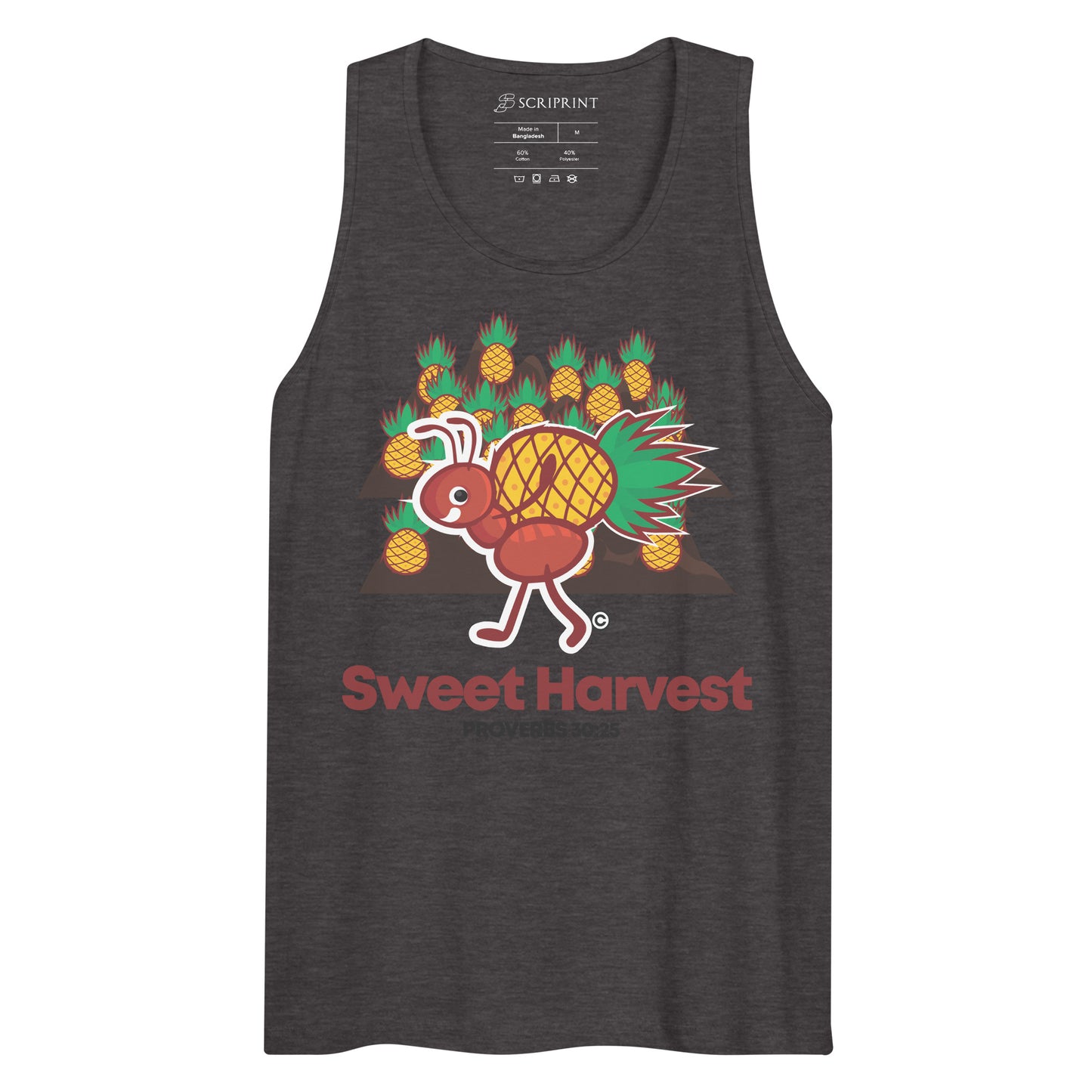 Sweet Harvest Dark-Colored Men’s Premium Tank Top