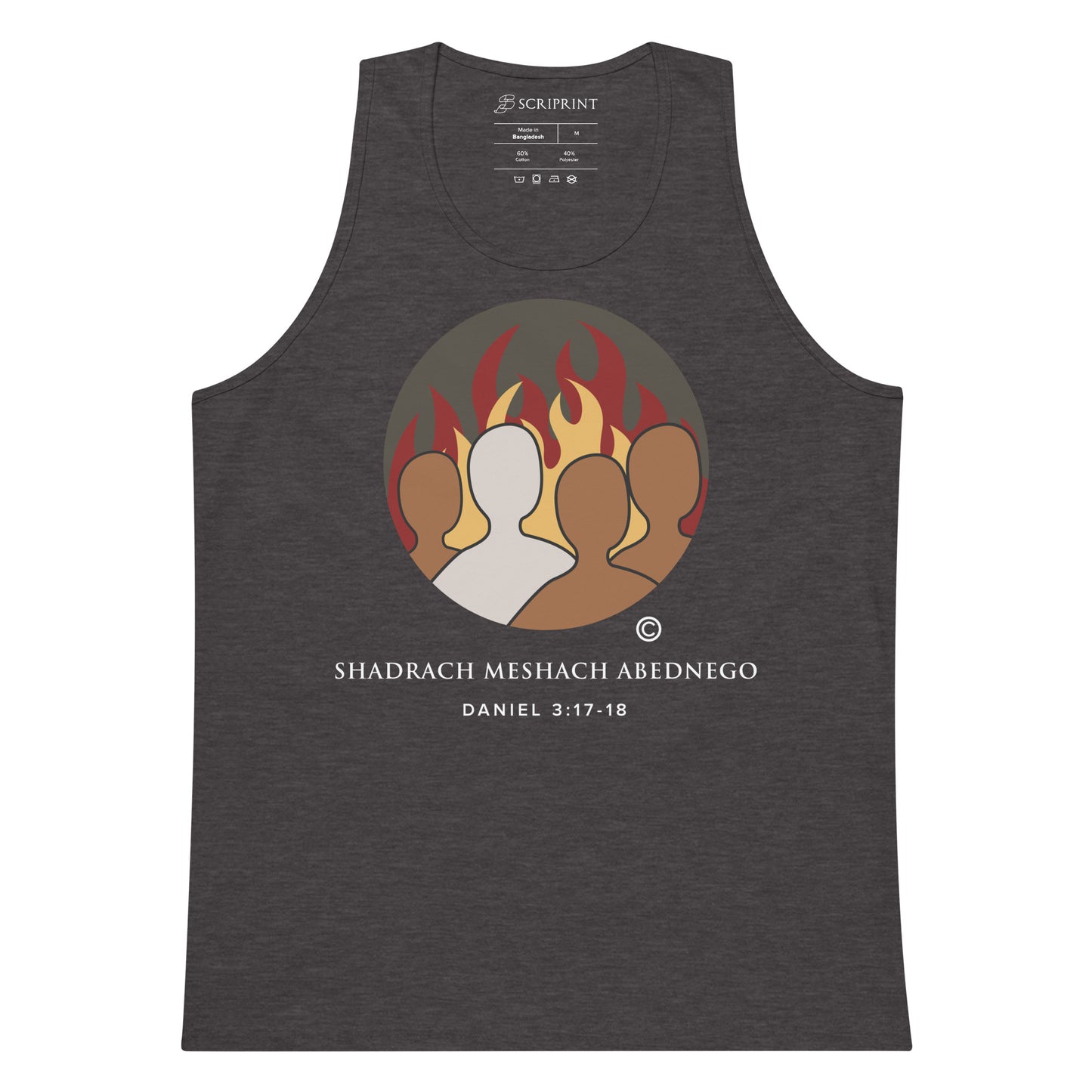 Daniel 3:17-18 Men’s Premium Tank Top