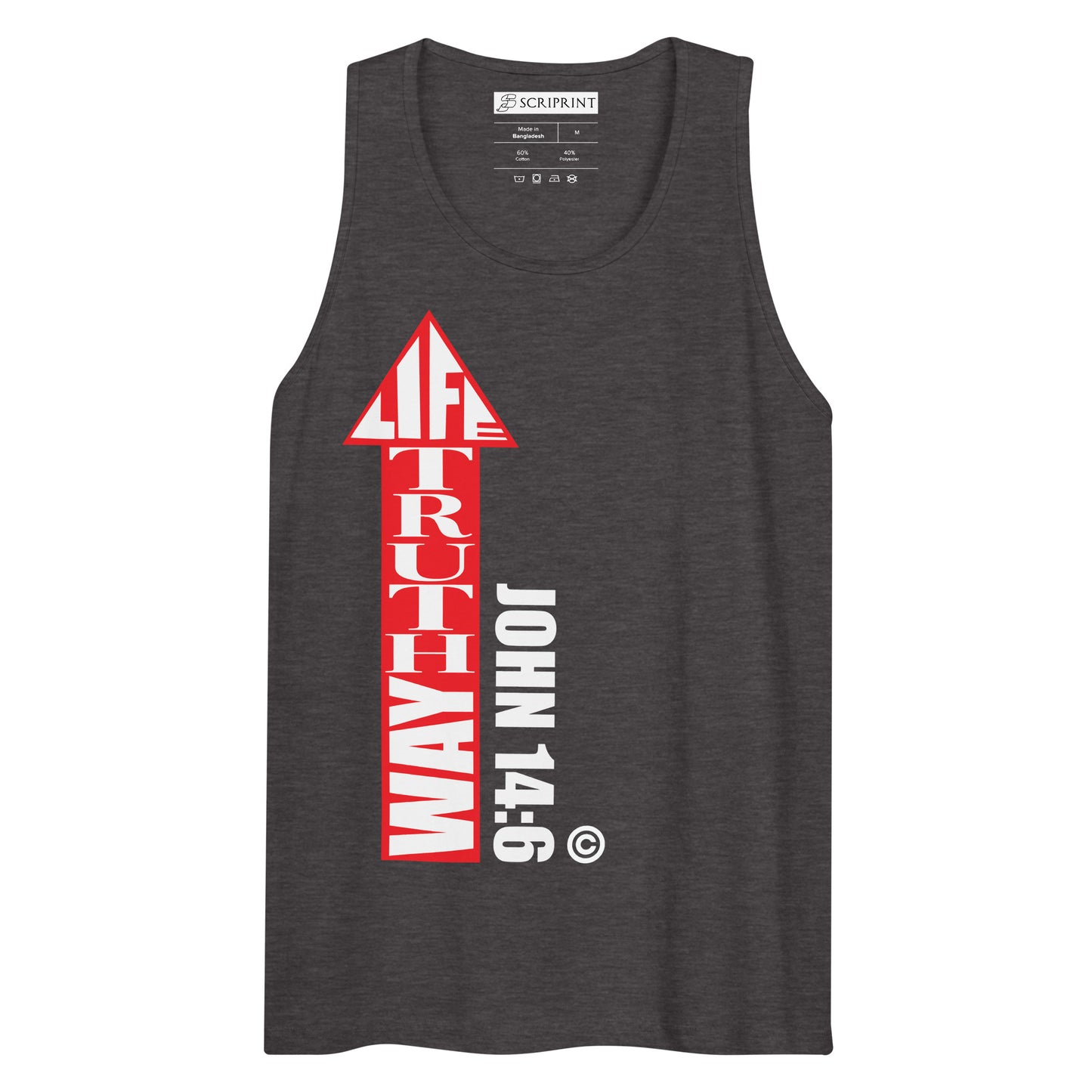 Way Truth Life Men’s Premium Tank Top