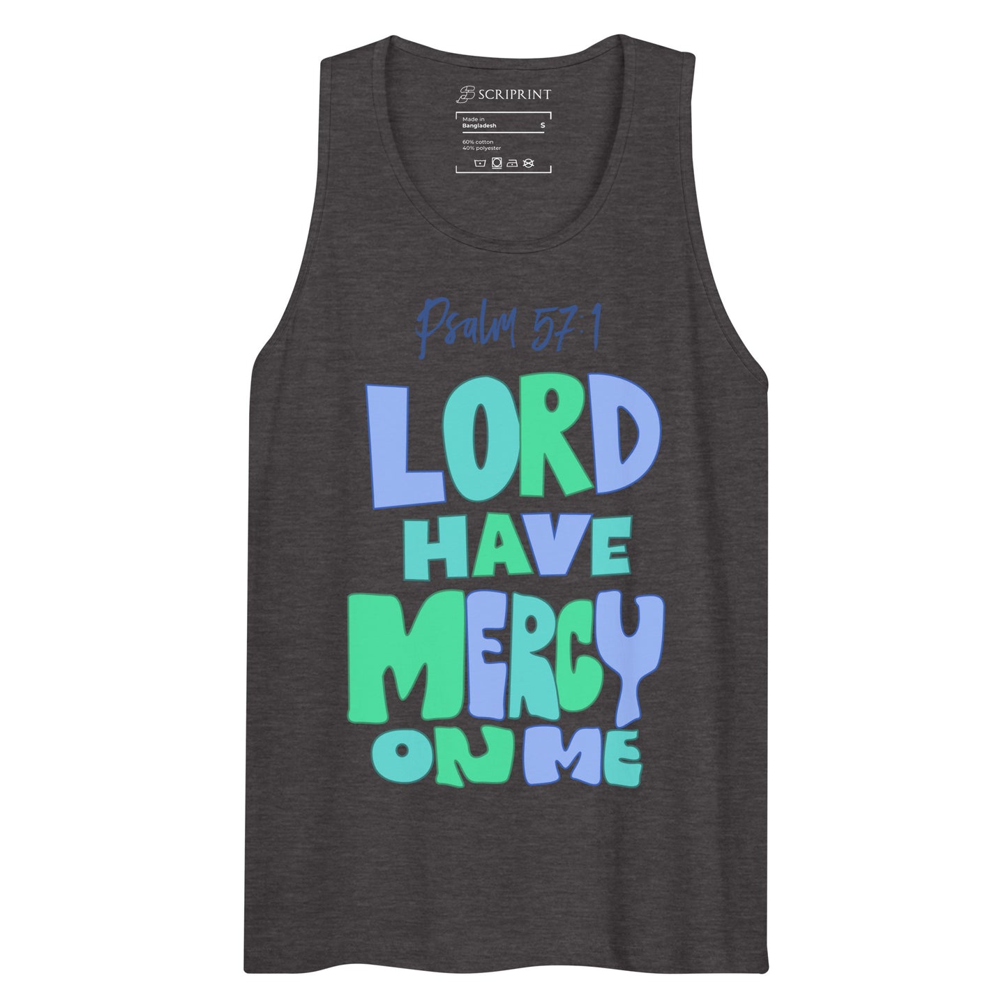 Lord Have Mercy Men’s Premium Tank Top