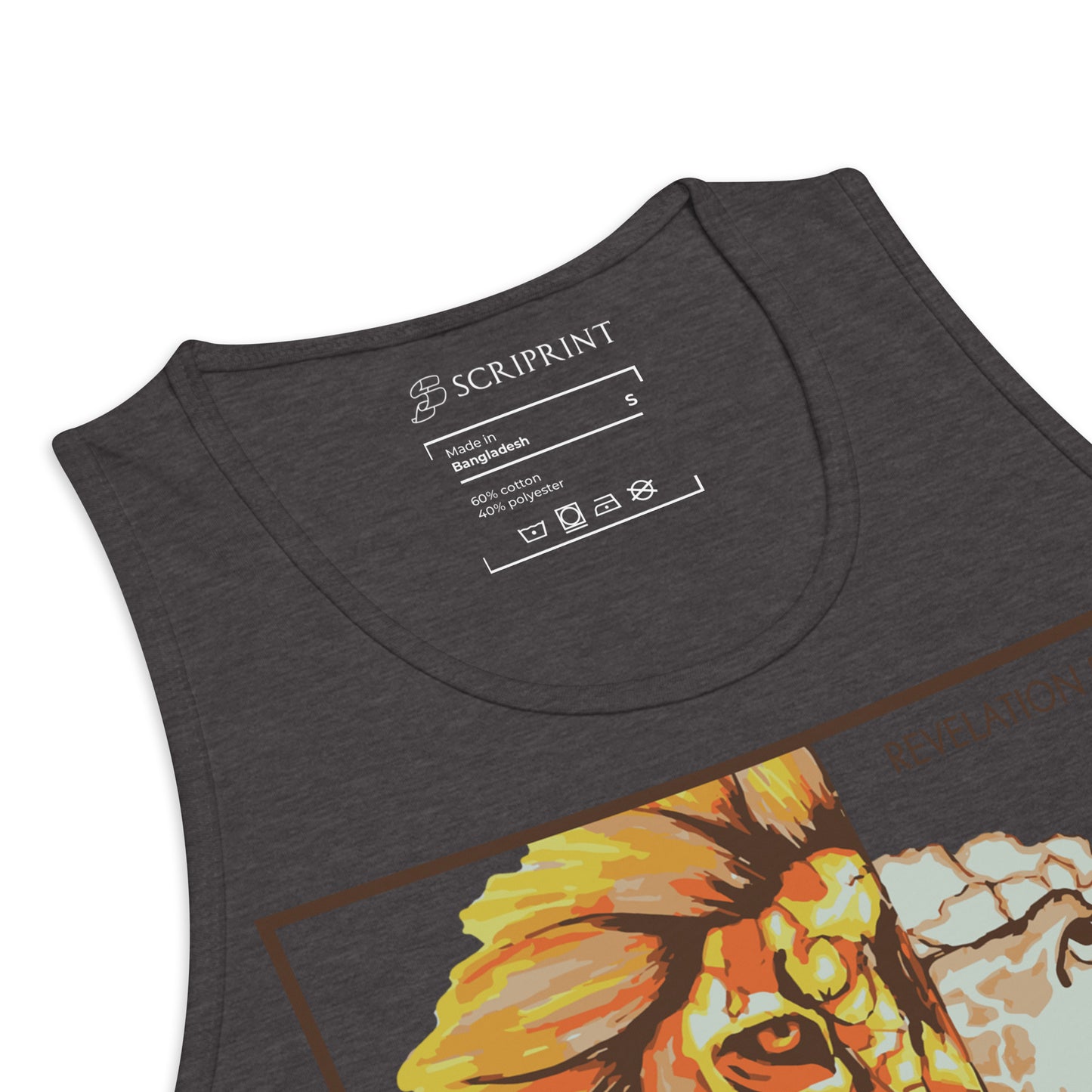 The Lion and the Lamb Men’s Premium Tank Top