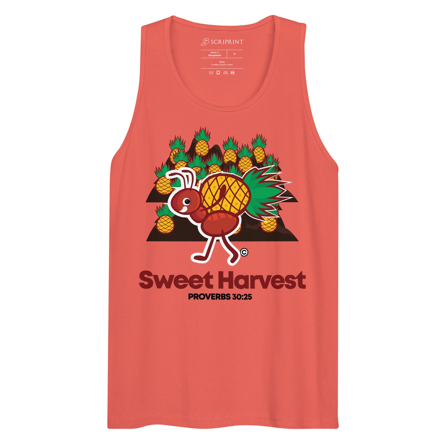 Sweet Harvest Dark-Colored Men’s Premium Tank Top