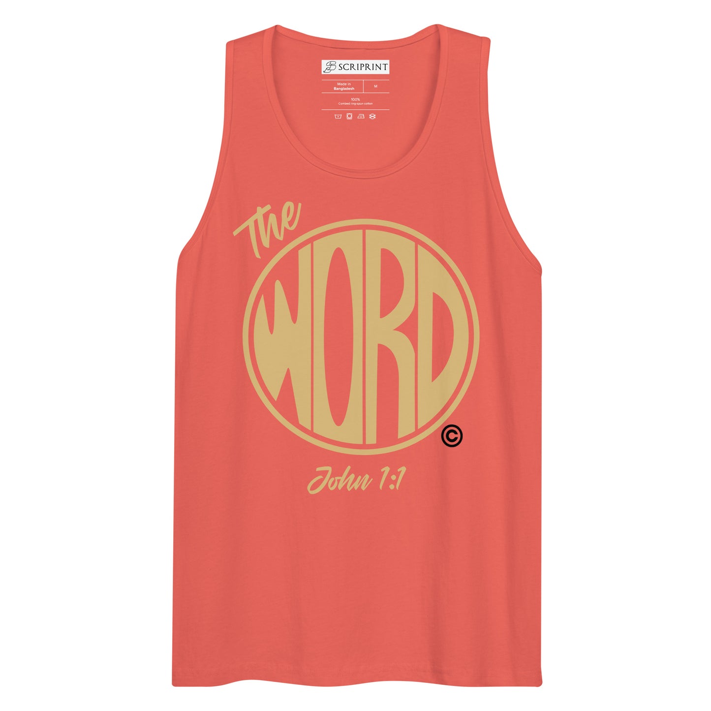 The Word Men’s Premium Tank Top