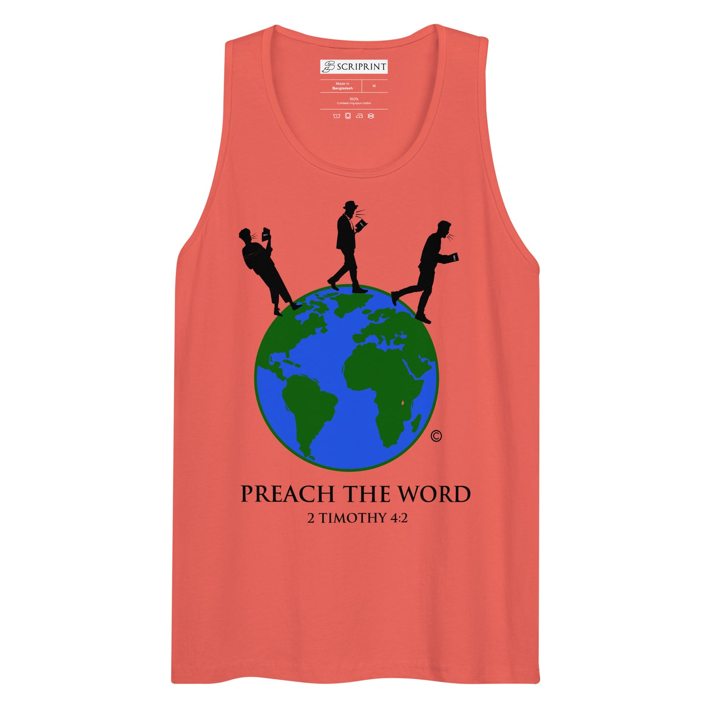 Preach the Word Men’s Premium Tank Top