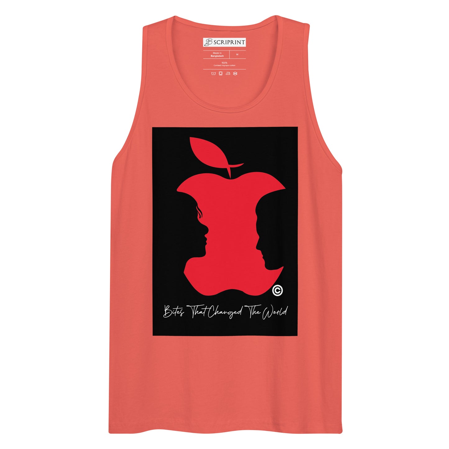 Bites That Changed the World Men’s Premium Tank Top