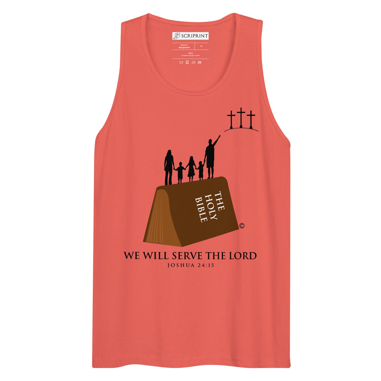 Serve the Lord Men’s Premium Tank Top
