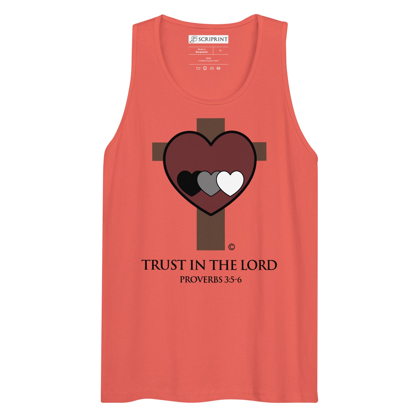 Trust in the Lord Men’s Premium Tank Top