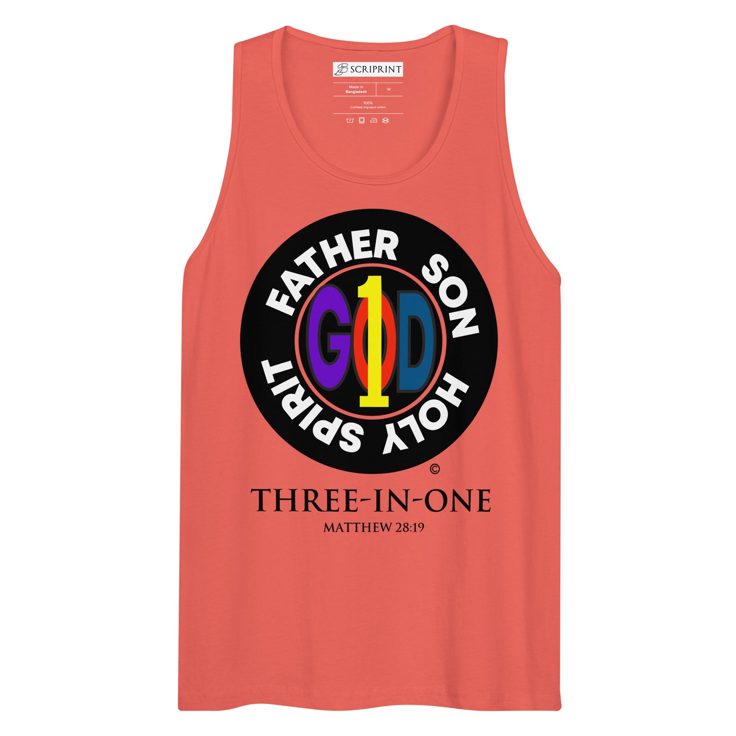 Three in One Men’s Premium Tank Top