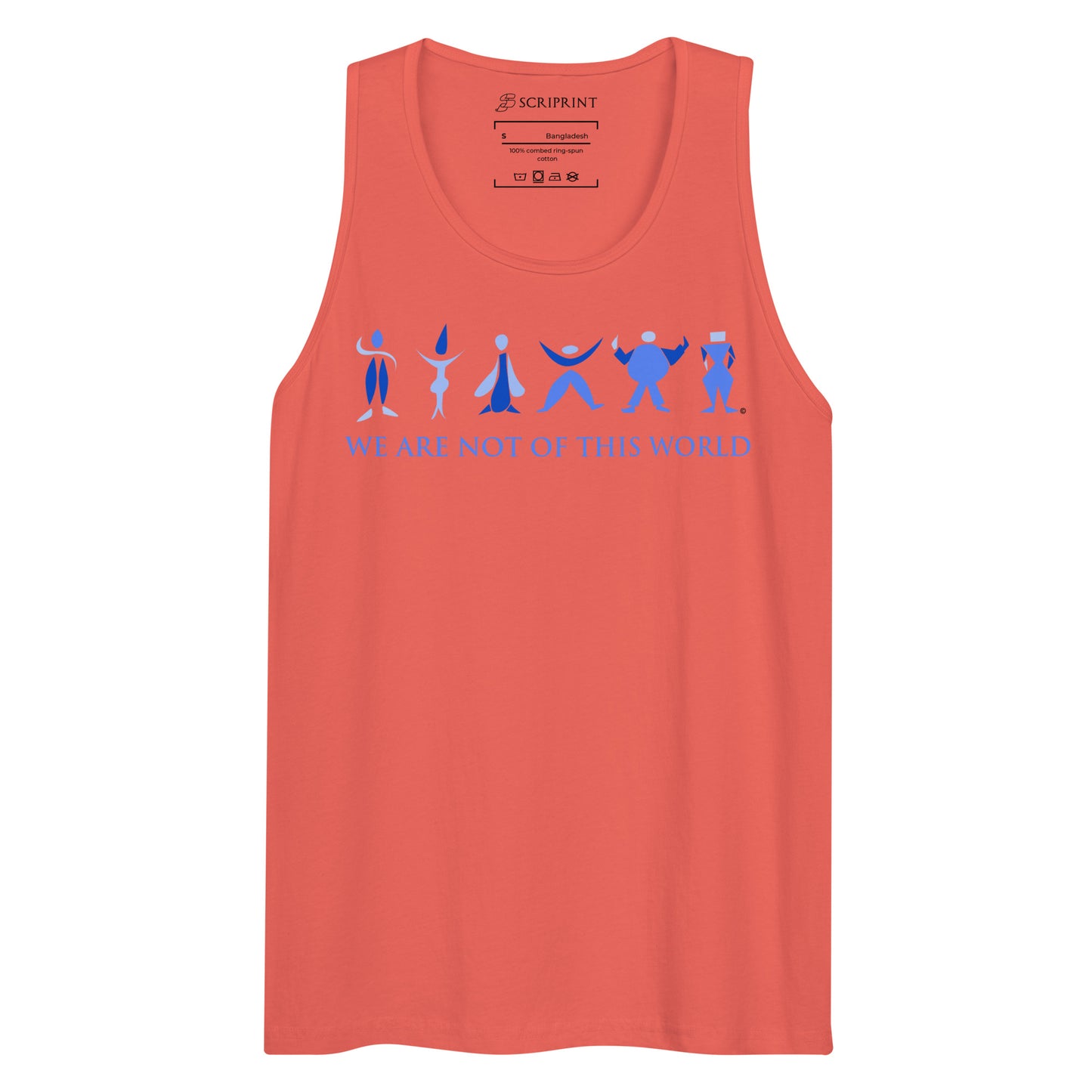 We Are Not of This World Men’s Premium Tank Top