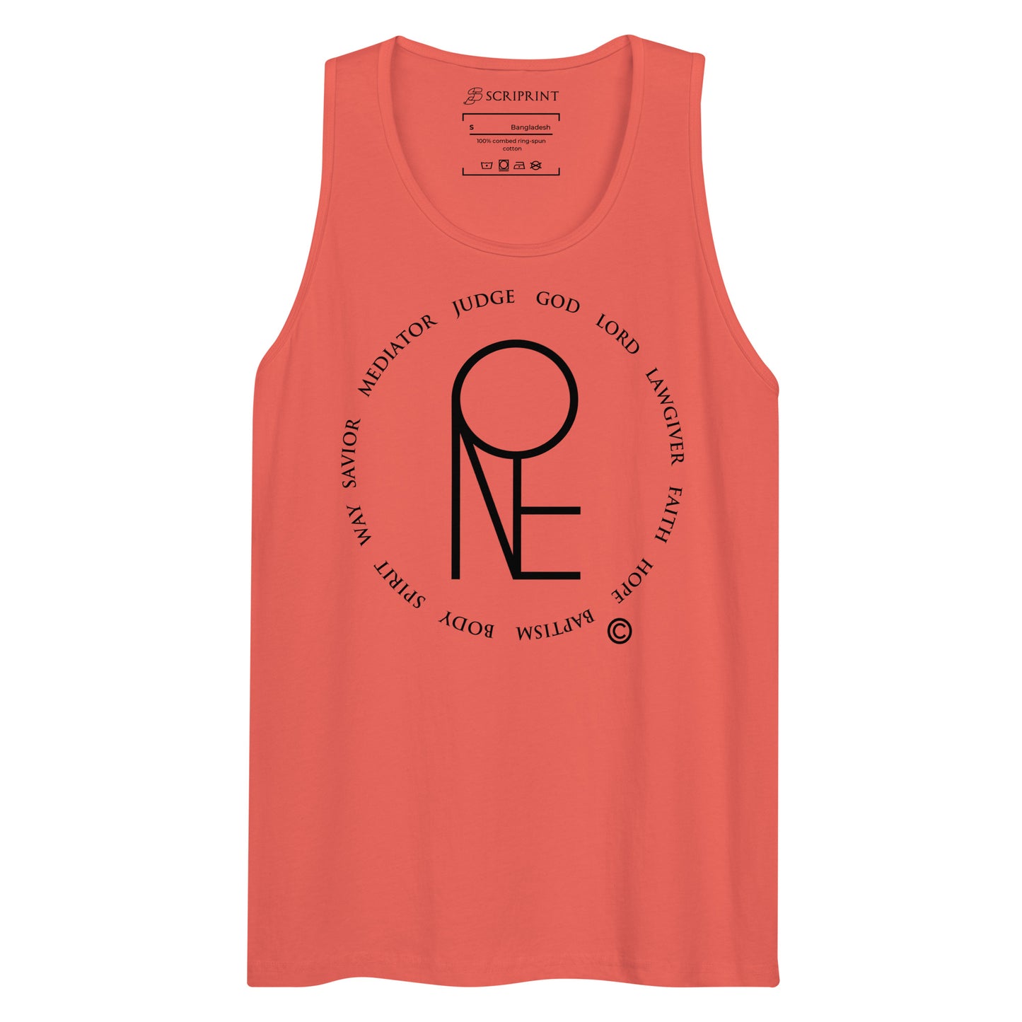 One God Men’s Premium Tank Top