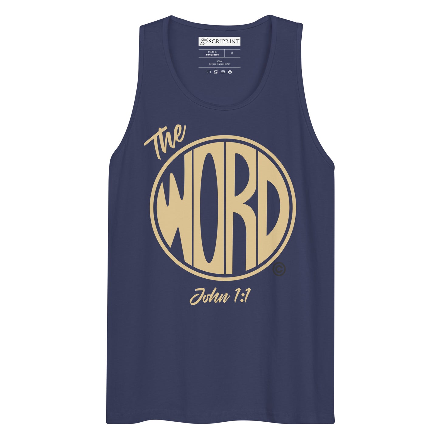 The Word Men’s Premium Tank Top