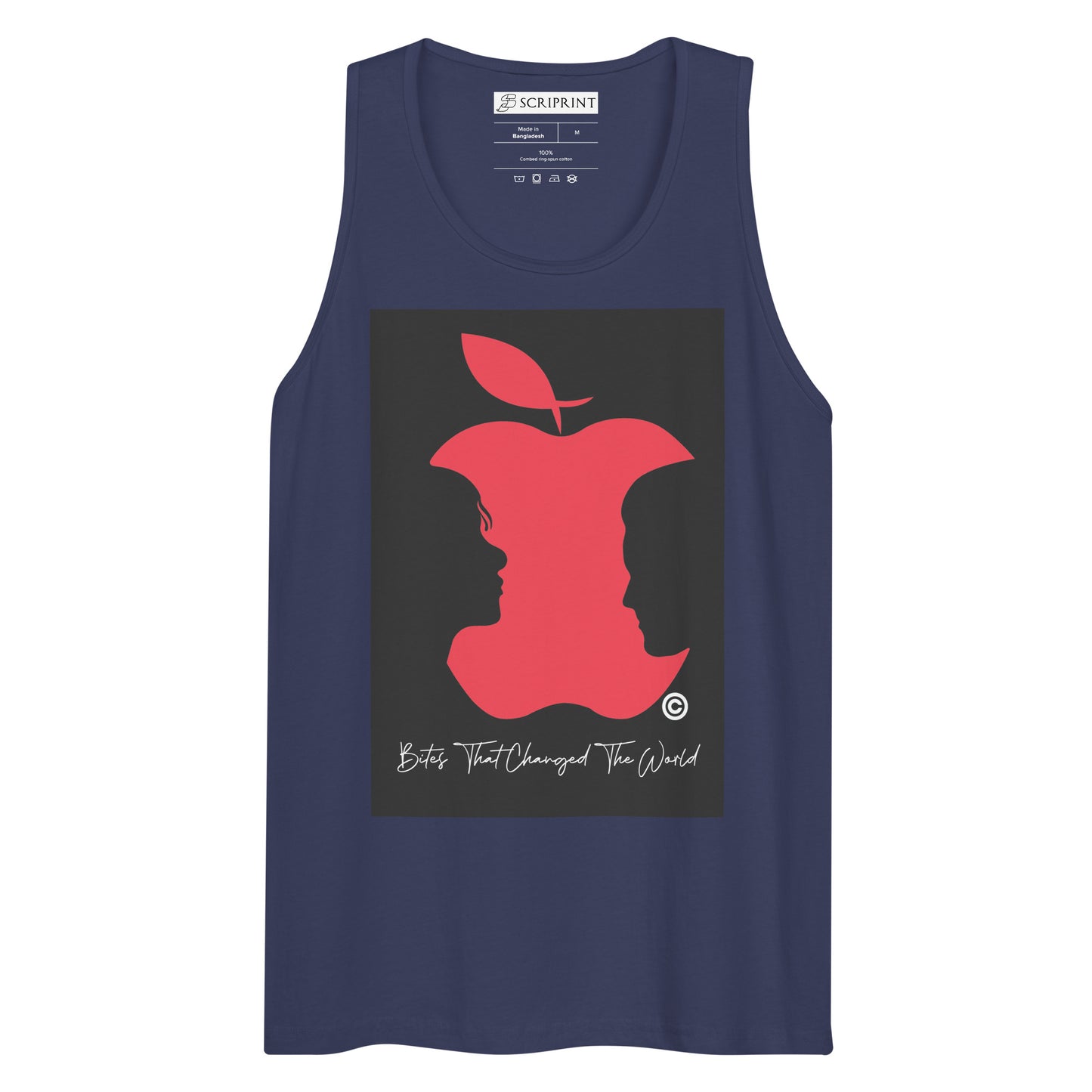 Bites That Changed the World Men’s Premium Tank Top