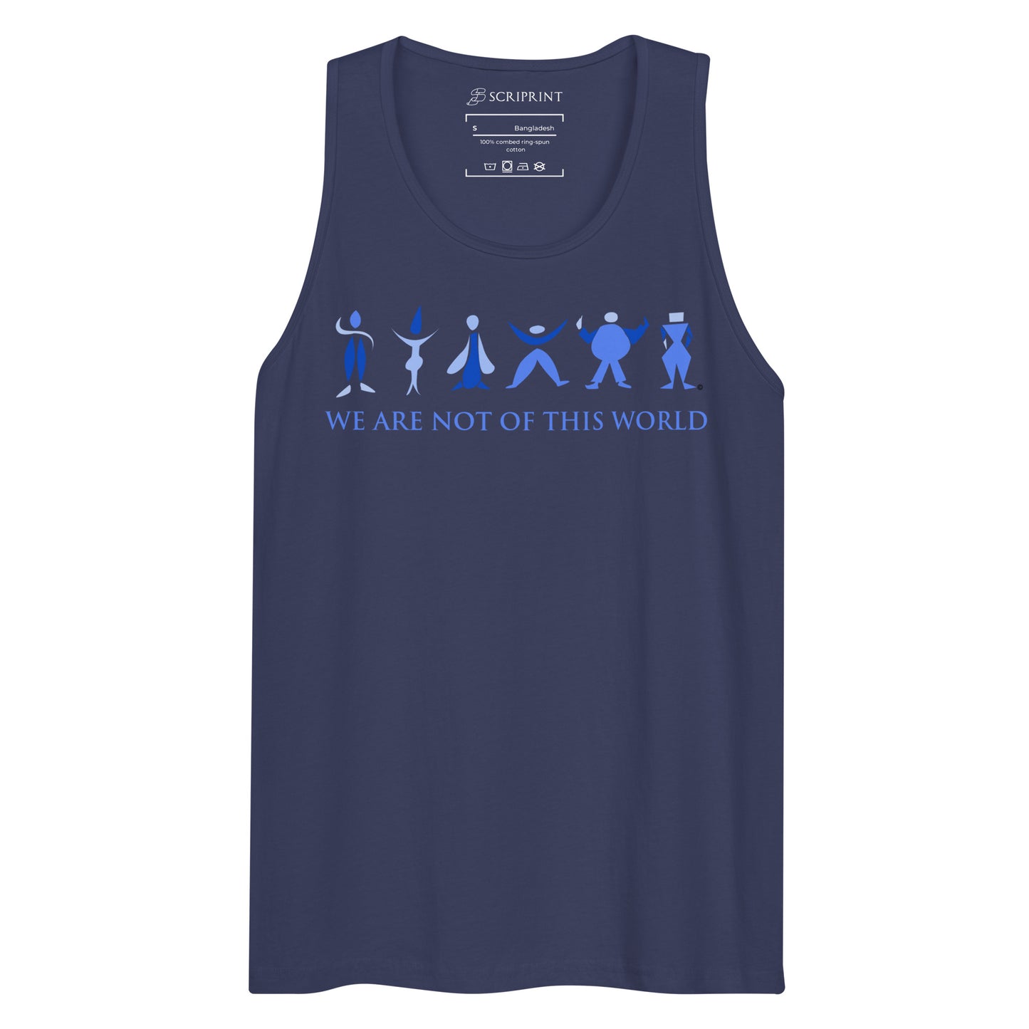 We Are Not of This World Men’s Premium Tank Top