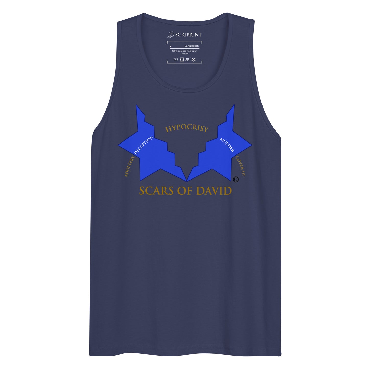 Scars of David Men’s Premium Tank Top