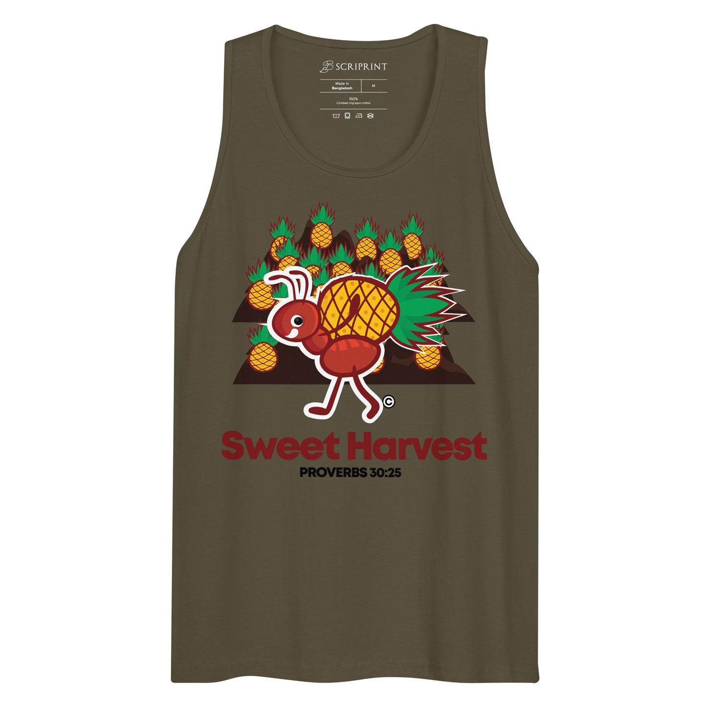 Sweet Harvest Dark-Colored Men’s Premium Tank Top