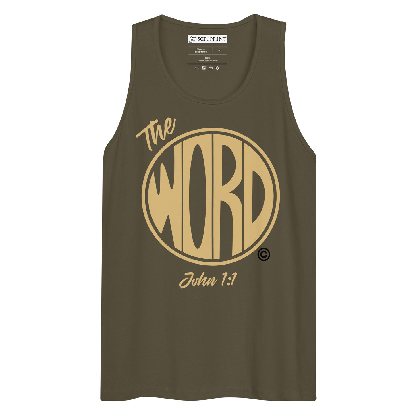 The Word Men’s Premium Tank Top