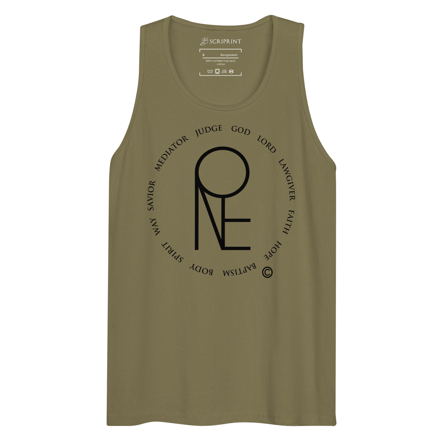 One God Men’s Premium Tank Top