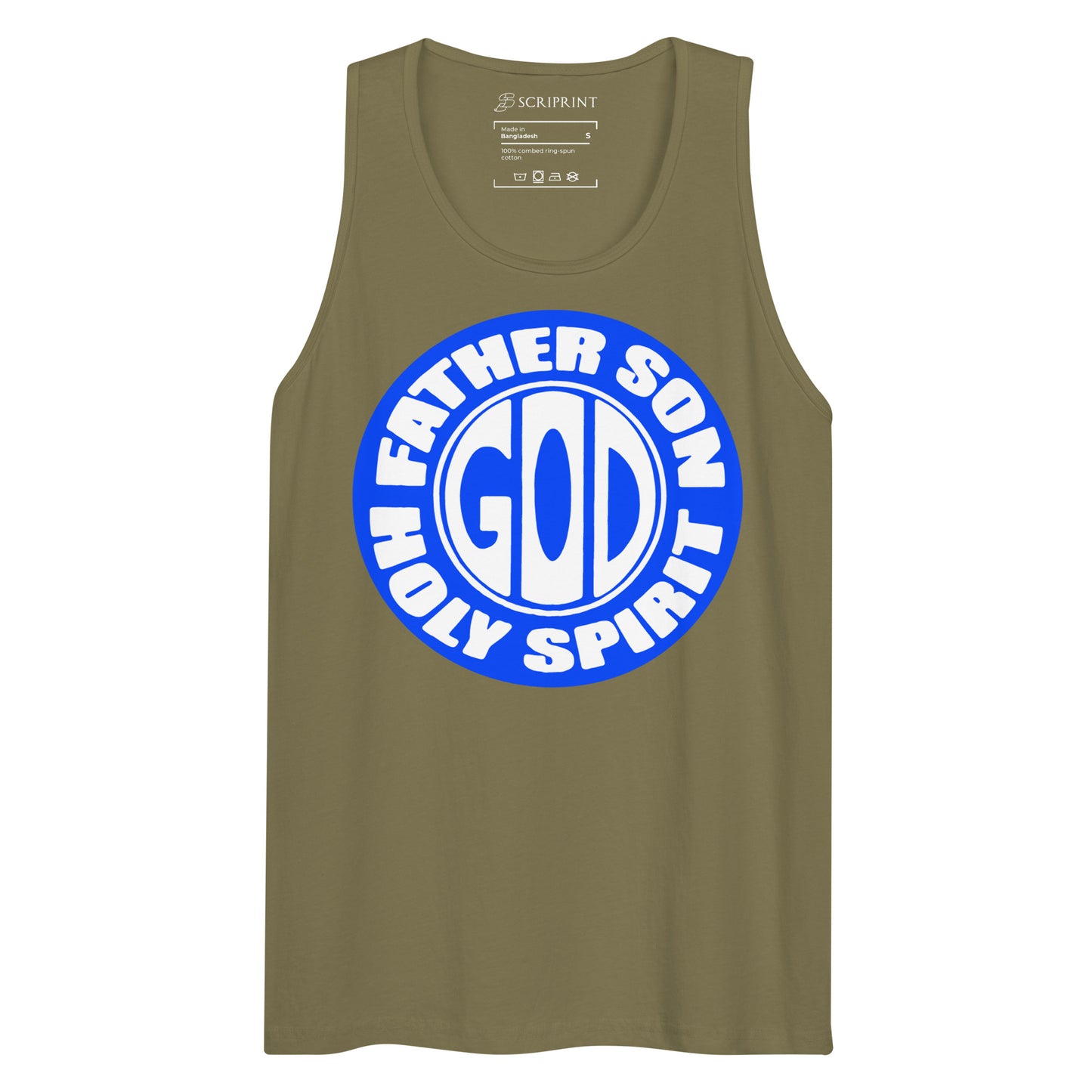 Father Son Holy Spirit Men’s Premium Tank Top