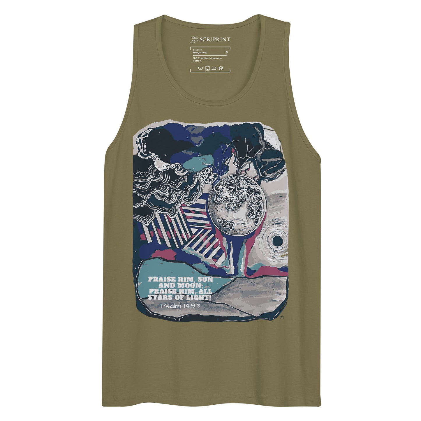 Praise Him Men’s Premium Tank Top