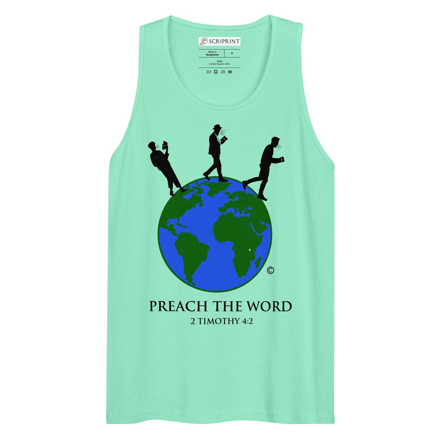 Preach the Word Men’s Premium Tank Top