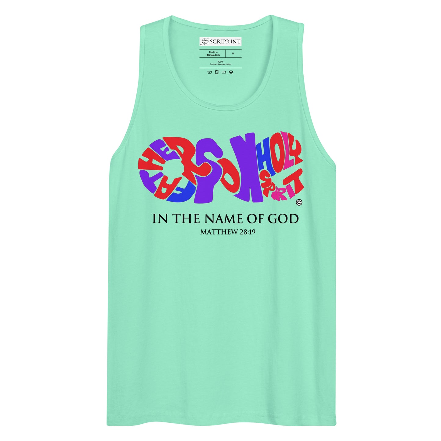 In the Name of God Men’s Premium Tank Top