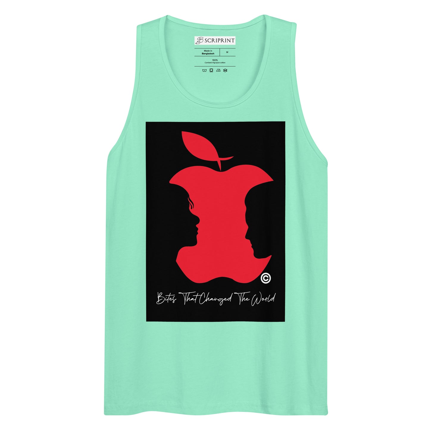 Bites That Changed the World Men’s Premium Tank Top